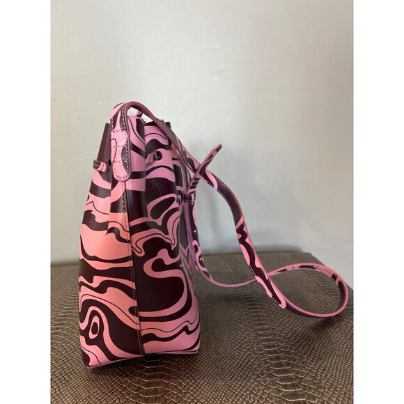 MANSUR GAVRIEL Mini Bucket Bag Leather Flamingo Pink - Picture 5 of 10